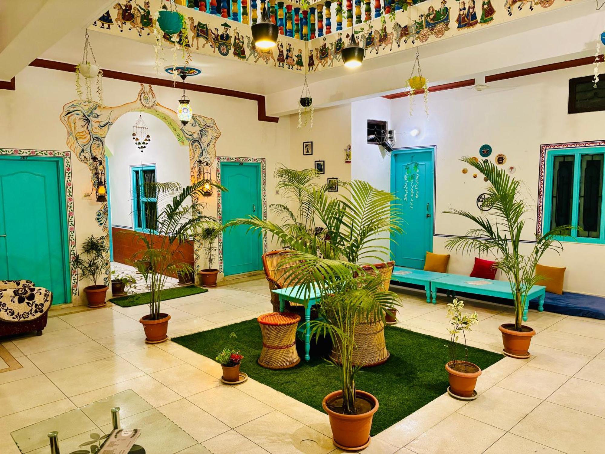 פושקאר Hotel Tulsi Palace מראה חיצוני תמונה